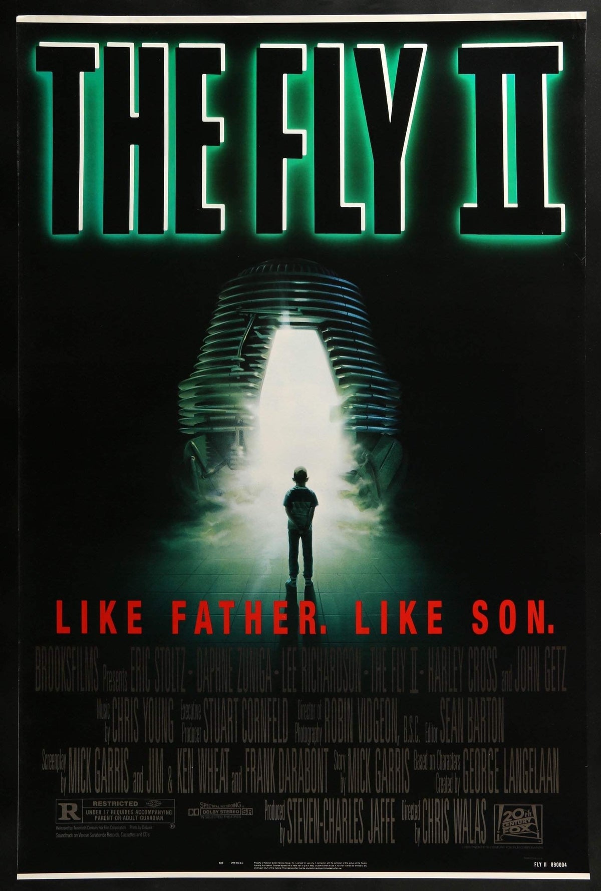 Fly II (1989) original movie poster for sale at Original Film Art - Vintage Movie Posters