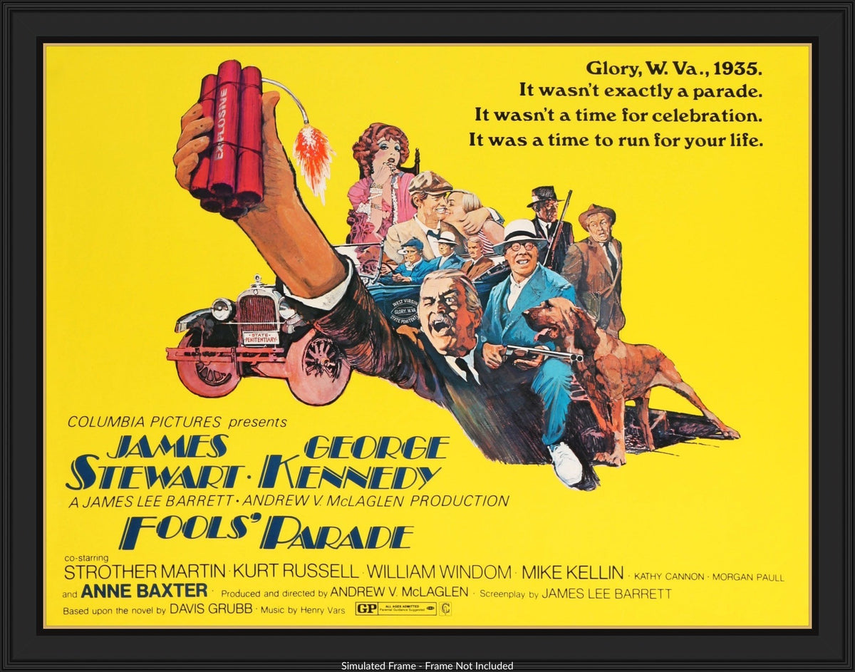 Fools' Parade (1971) original movie poster for sale at Original Film Art - Vintage Movie Posters