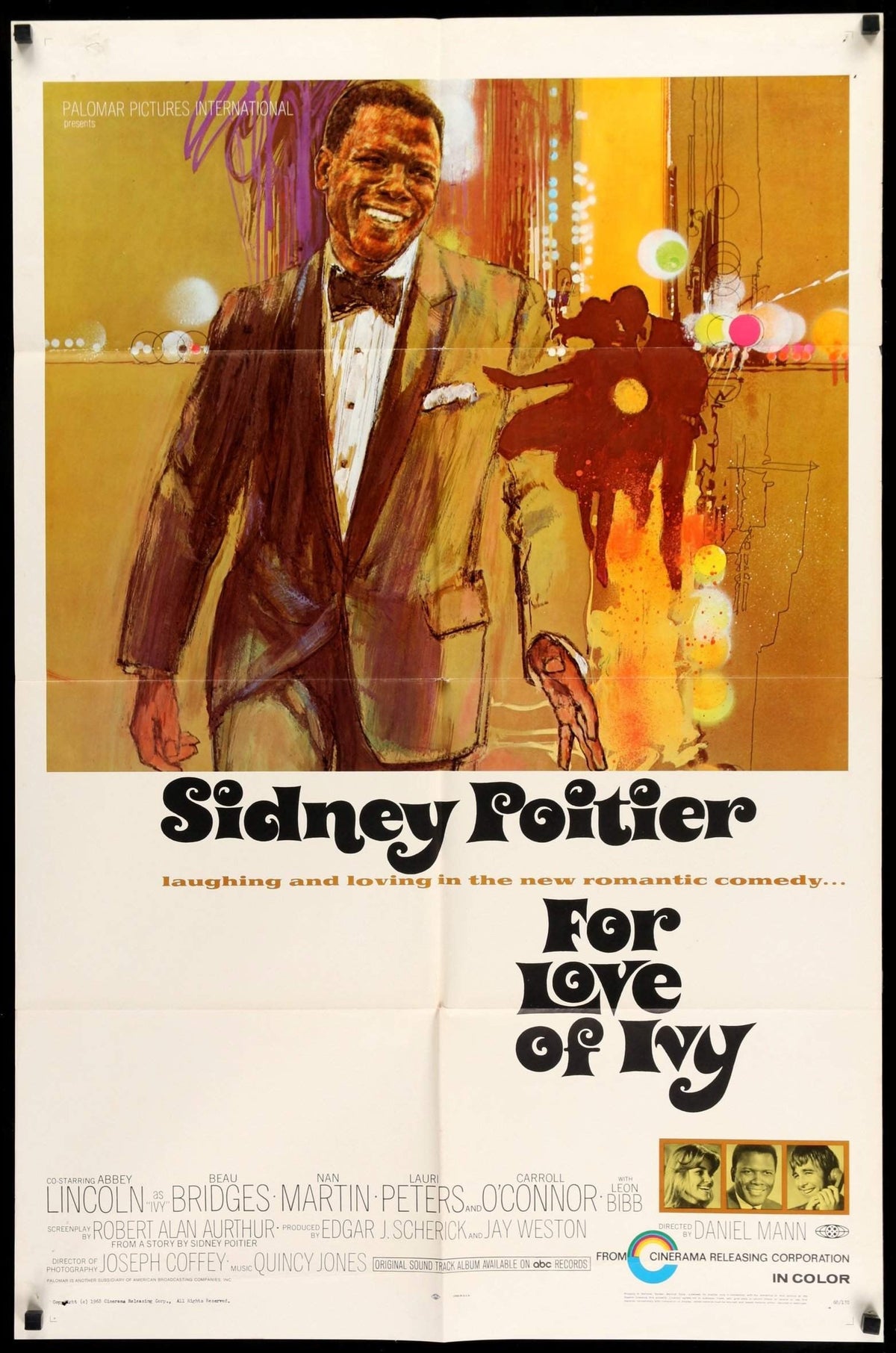For Love of Ivy (1968) original movie poster for sale at Original Film Art - Vintage Movie Posters