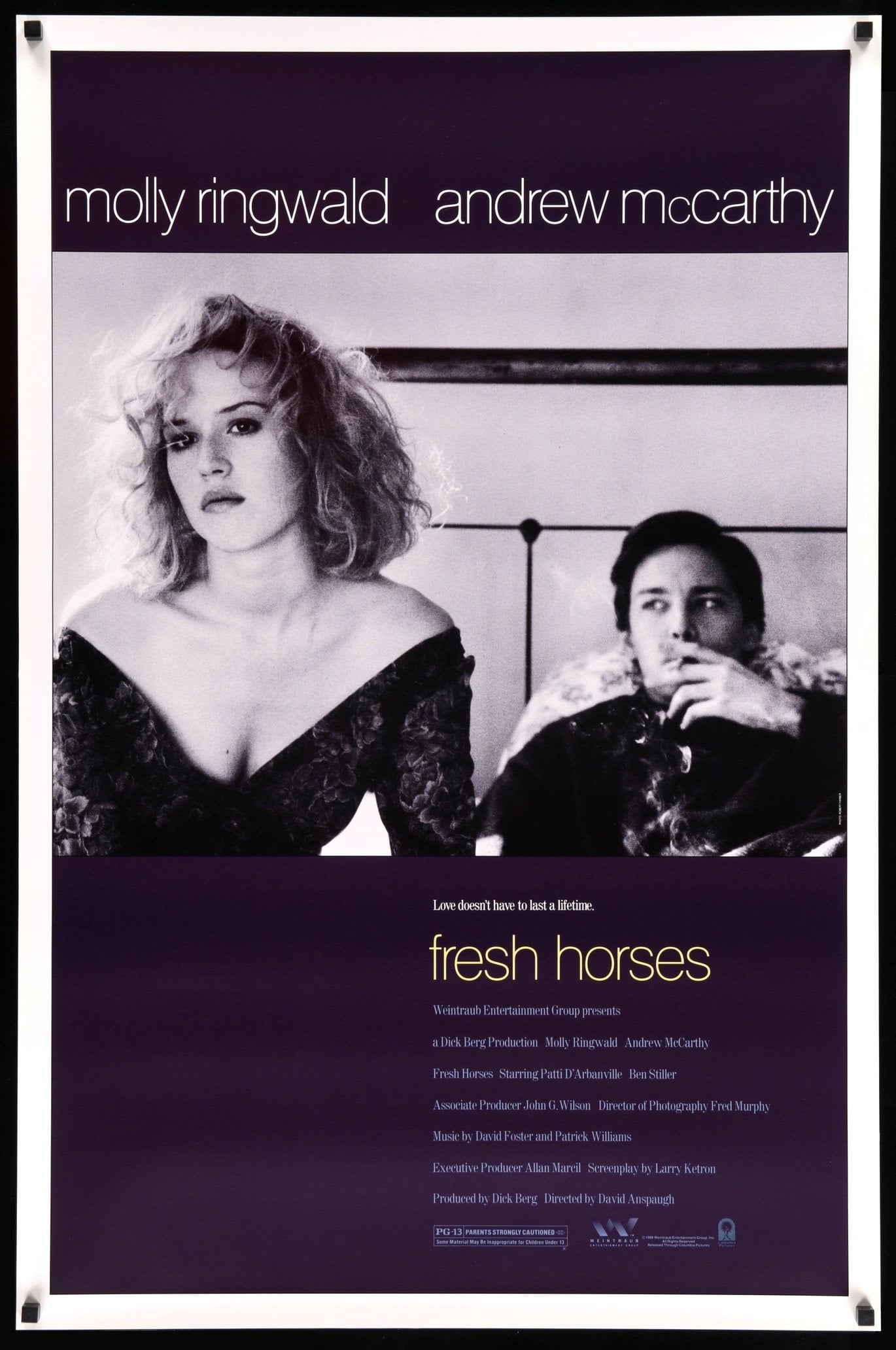 Fresh Horses (1988) original movie poster for sale at Original Film Art