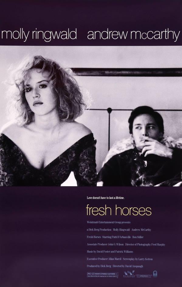 Fresh Horses (1988) original movie poster for sale at Original Film Art - Vintage Movie Posters