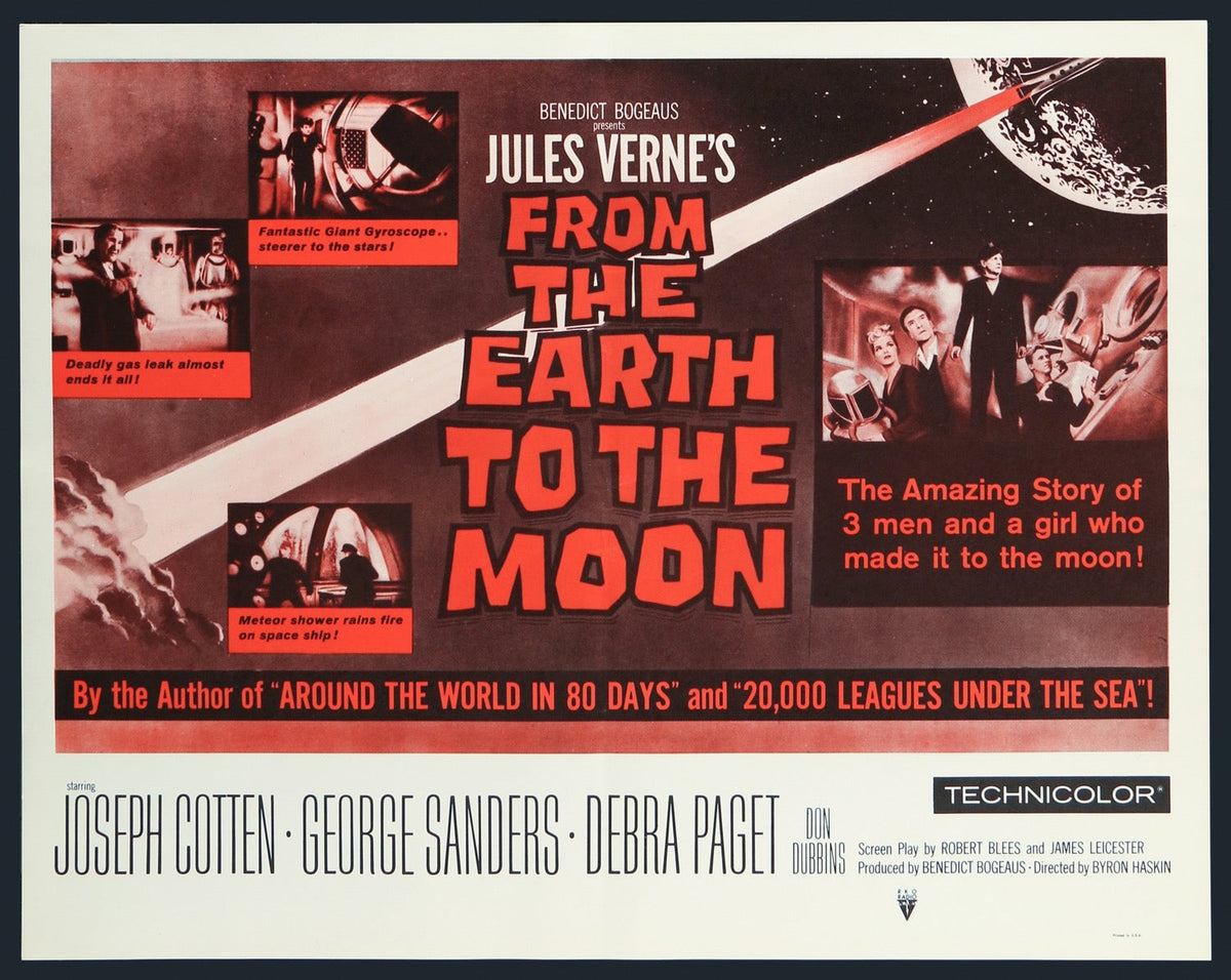 From the Earth to the Moon (1958) original movie poster for sale at Original Film Art