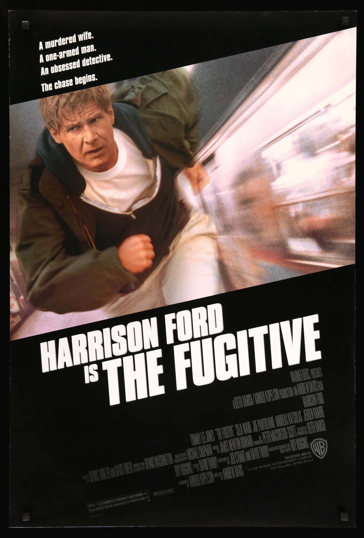 Fugitive (1993) original movie poster for sale at Original Film Art