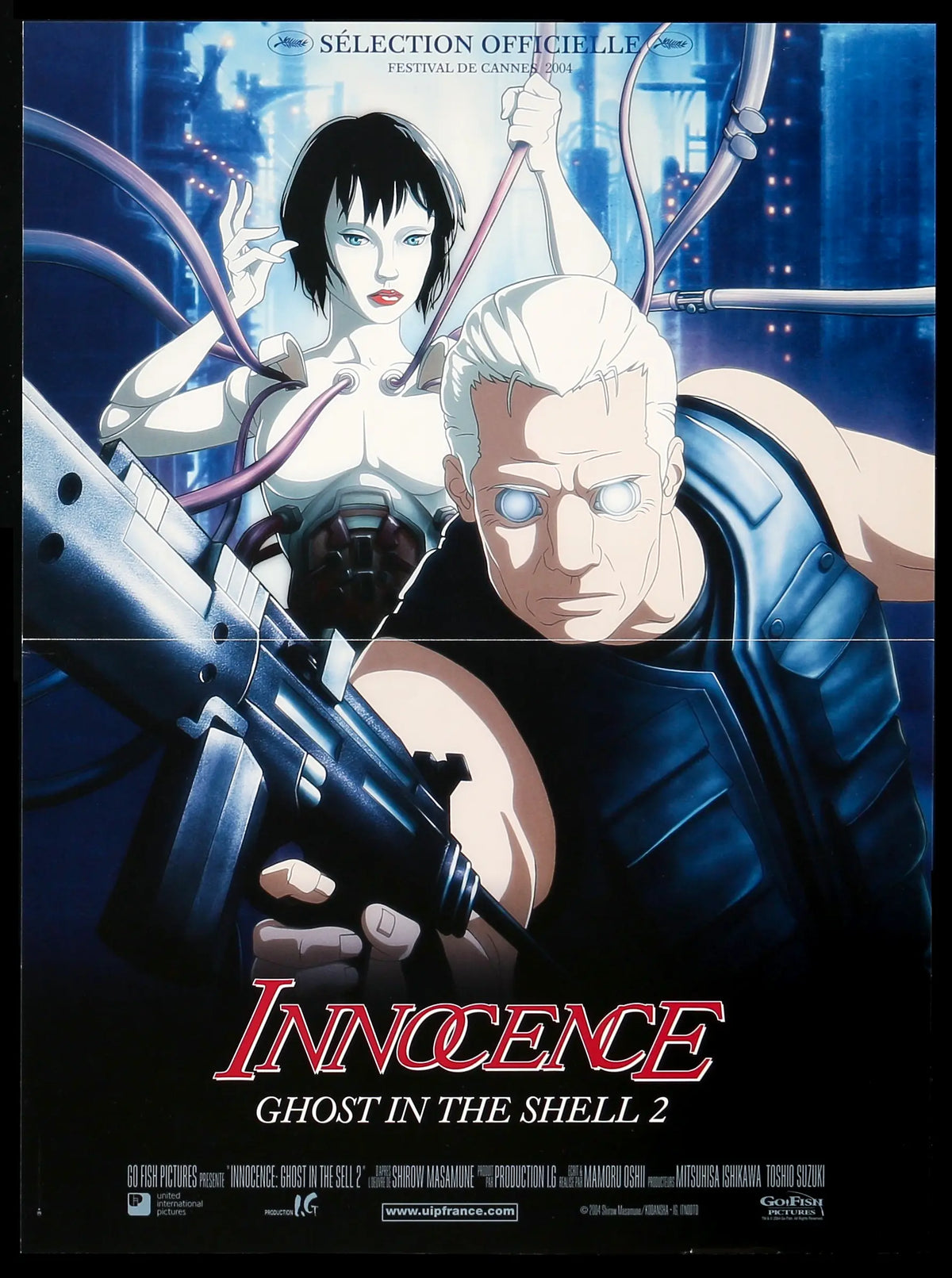 Ghost in the Shell 2: Innocence (2004) original movie poster for sale at Original Film Art