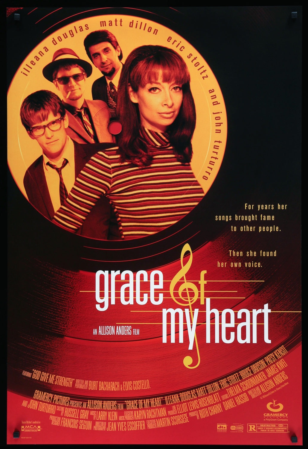 Grace of My Heart (1996) original movie poster for sale at Original Film Art - Vintage Movie Posters