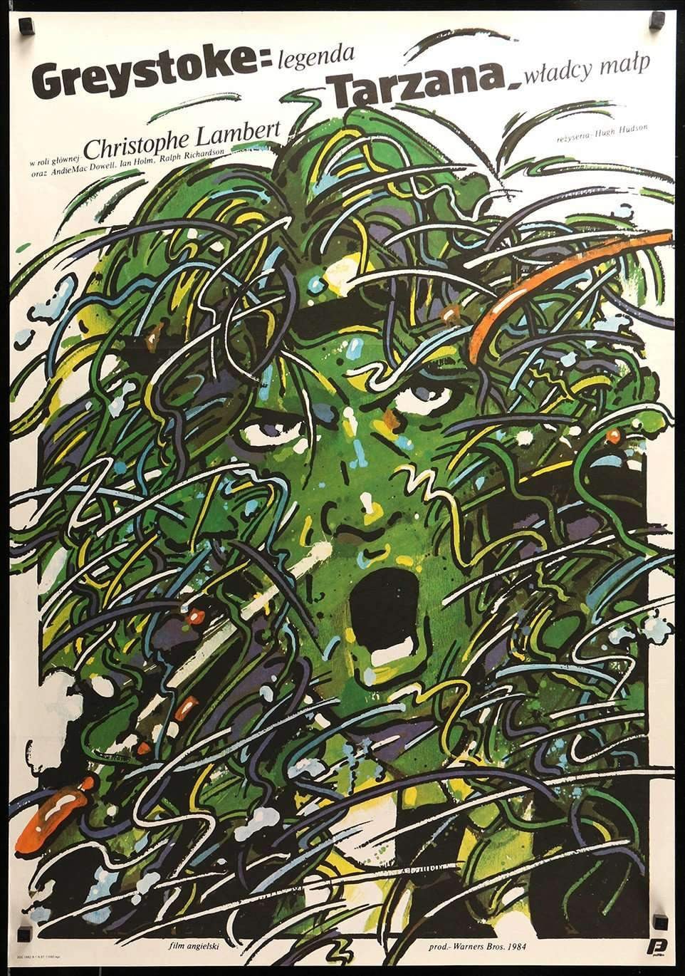 Greystoke: The Legend of Tarzan (1984) original movie poster for sale at Original Film Art