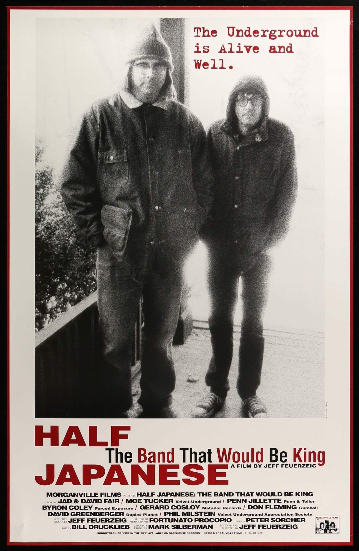 Half Japanese: The Band That Would Be King (1993) original movie poster for sale at Original Film Art - Vintage Movie Posters