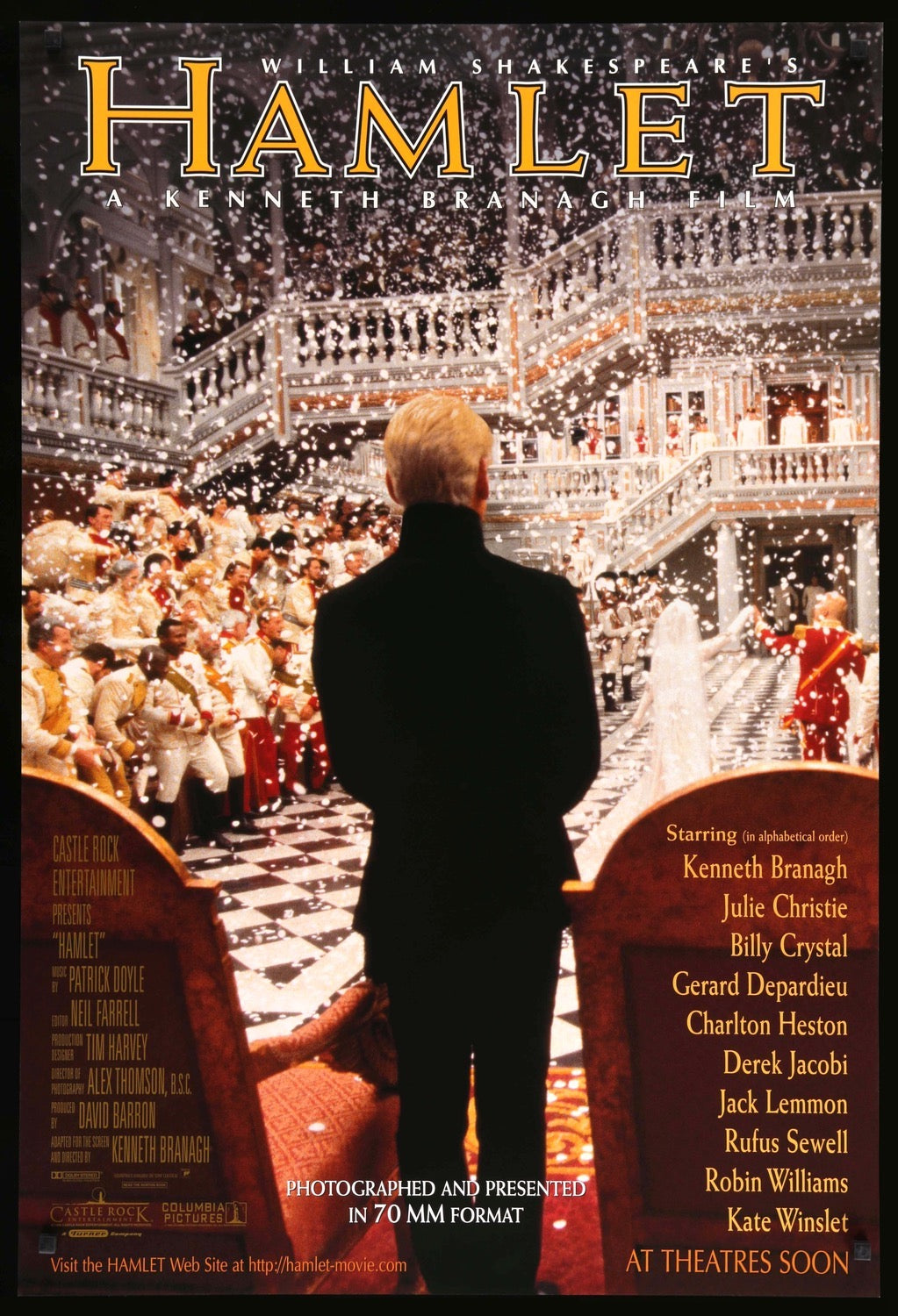 Hamlet (1996) original movie poster for sale at Original Film Art - Vintage Movie Posters