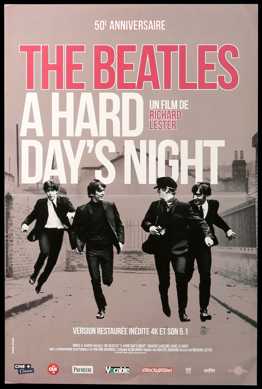 Hard Day&#39;s Night (1964) original movie poster for sale at Original Film Art - Vintage Movie Posters