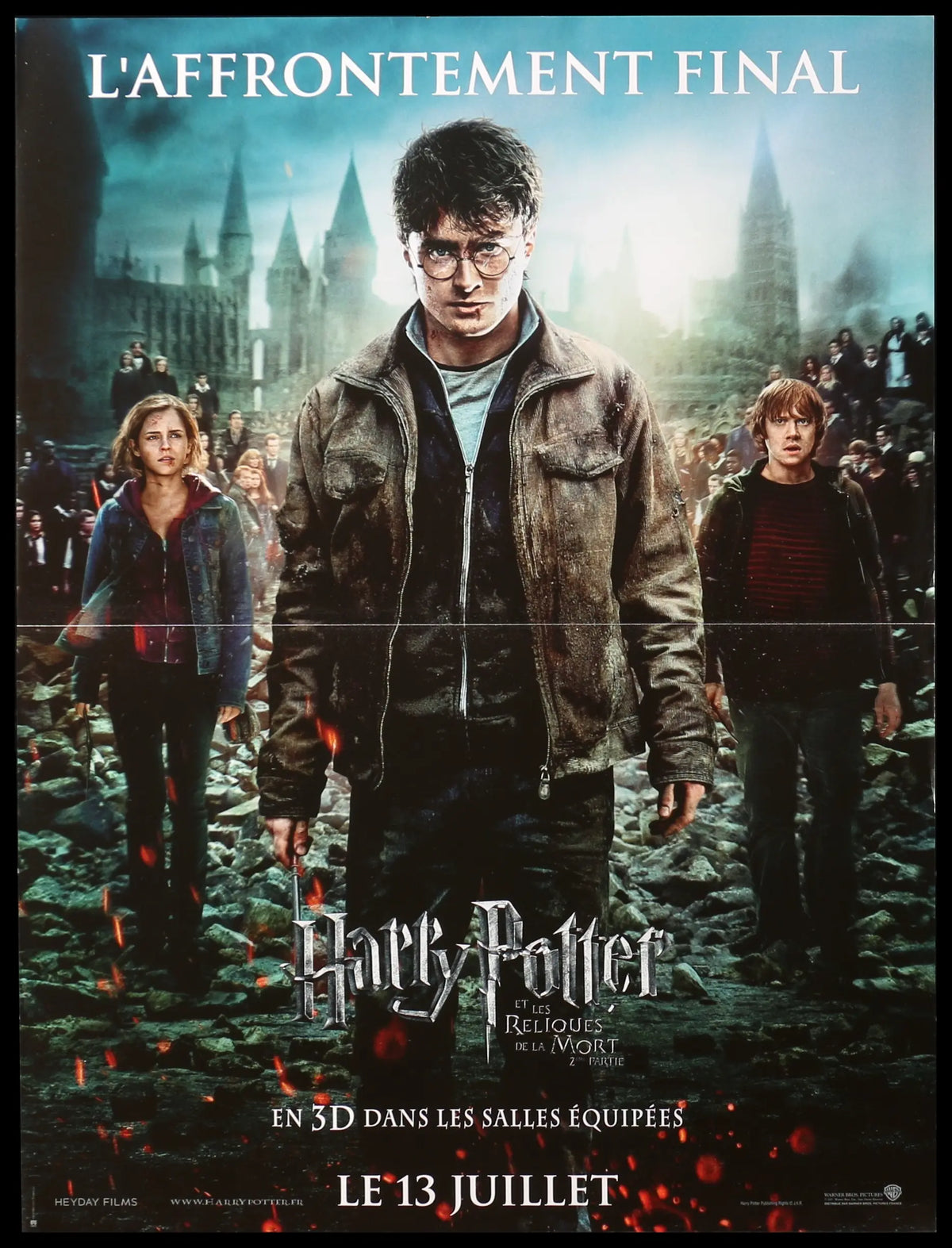 Harry Potter and the Deathly Hallows - Part 2 (2011) original movie poster for sale at Original Film Art - Vintage Movie Posters