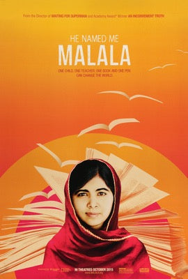 He Named Me Malala (2015) original movie poster for sale at Original Film Art - Vintage Movie Posters