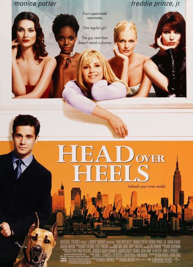 Head Over Heels (2001) original movie poster for sale at Original Film Art - Vintage Movie Posters