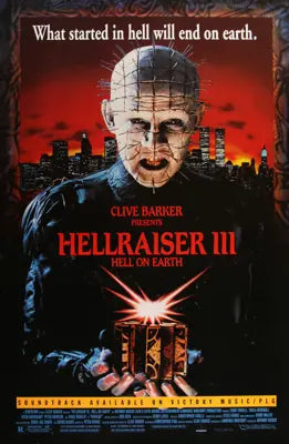 Hellraiser III: Hell On Earth (1992) original movie poster for sale at Original Film Art - Vintage Movie Posters