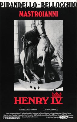 Henry IV (1984) original movie poster for sale at Original Film Art - Vintage Movie Posters