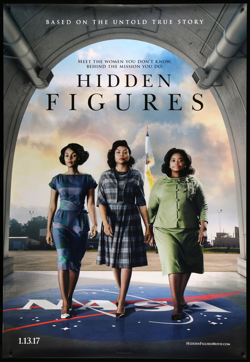 Hidden Figures (2017) original movie poster for sale at Original Film Art - Vintage Movie Posters