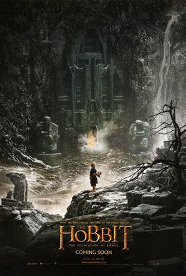 Hobbit: The Desolation of Smaug (2013) original movie poster for sale at Original Film Art