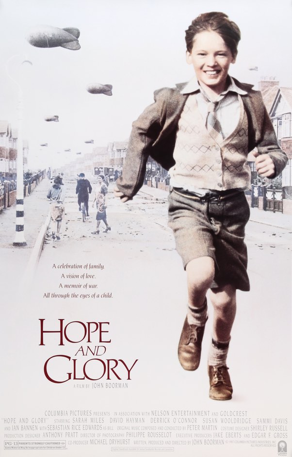 Hope and Glory (1987) original movie poster for sale at Original Film Art - Vintage Movie Posters