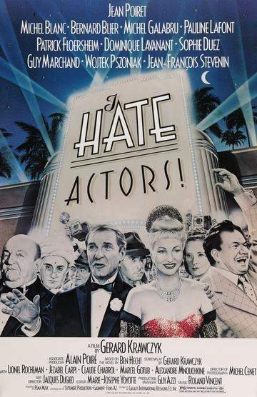 I Hate Actors (1986) original movie poster for sale at Original Film Art - Vintage Movie Posters