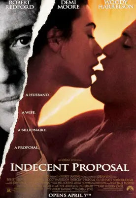 Indecent Proposal (1993) original movie poster for sale at Original Film Art