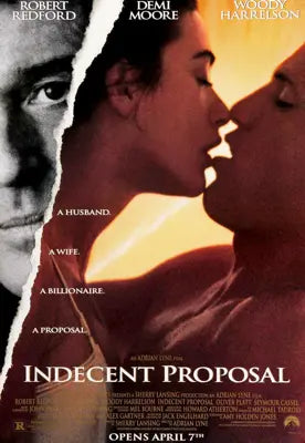 Indecent Proposal (1993) original movie poster for sale at Original Film Art - Vintage Movie Posters
