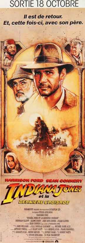 Indiana Jones and the Last Crusade (1989) original movie poster for sale at Original Film Art - Vintage Movie Posters