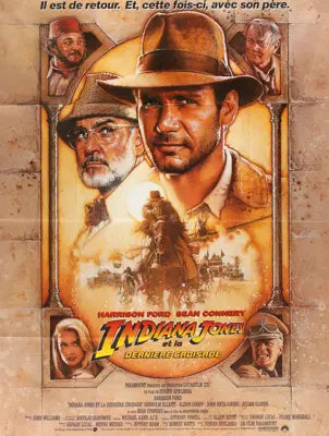 Indiana Jones and the Last Crusade (1989) original movie poster for sale at Original Film Art - Vintage Movie Posters