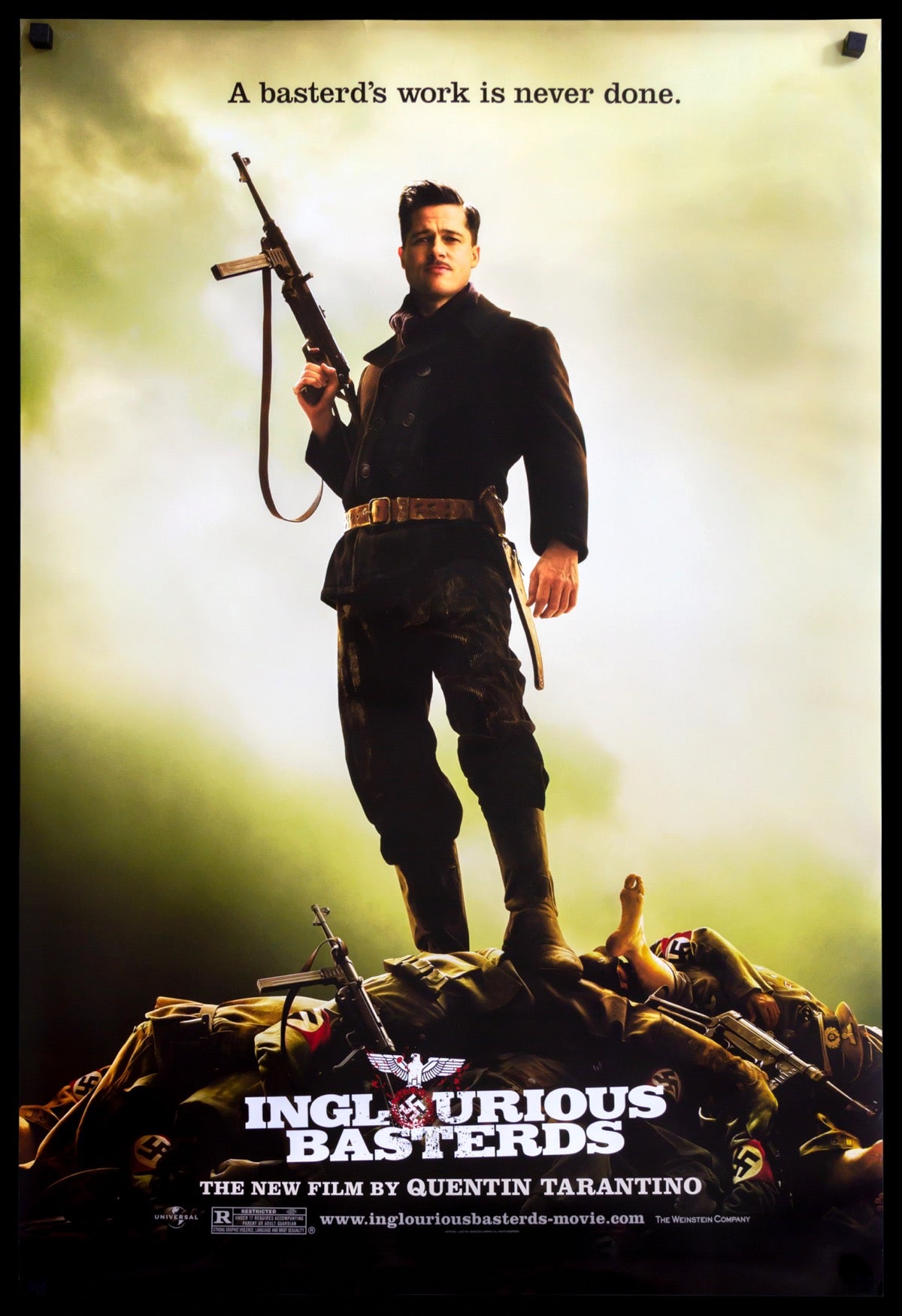 Inglourious Basterds (2009) original movie poster for sale at Original Film Art - Vintage Movie Posters