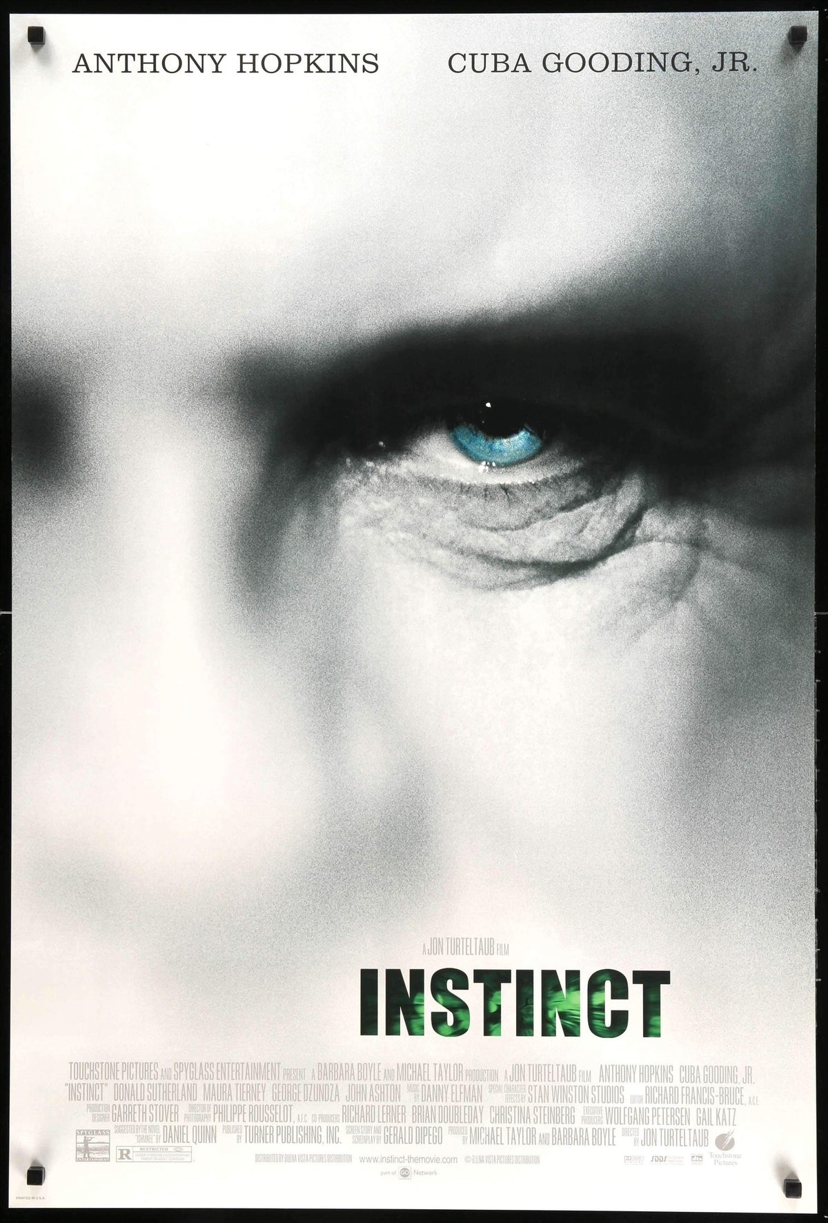 Instinct (1999) original movie poster for sale at Original Film Art - Vintage Movie Posters