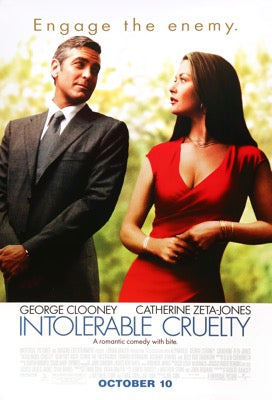 Intolerable Cruelty (2003) original movie poster for sale at Original Film Art - Vintage Movie Posters
