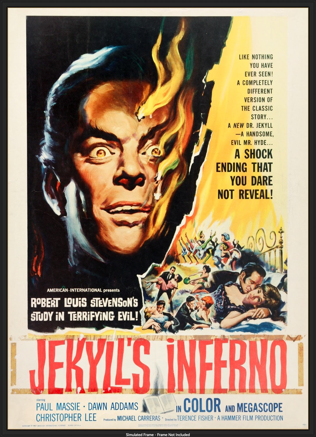 Two Faces of Dr. Jekyll (1960) original movie poster for sale at Original Film Art - Vintage Movie Posters