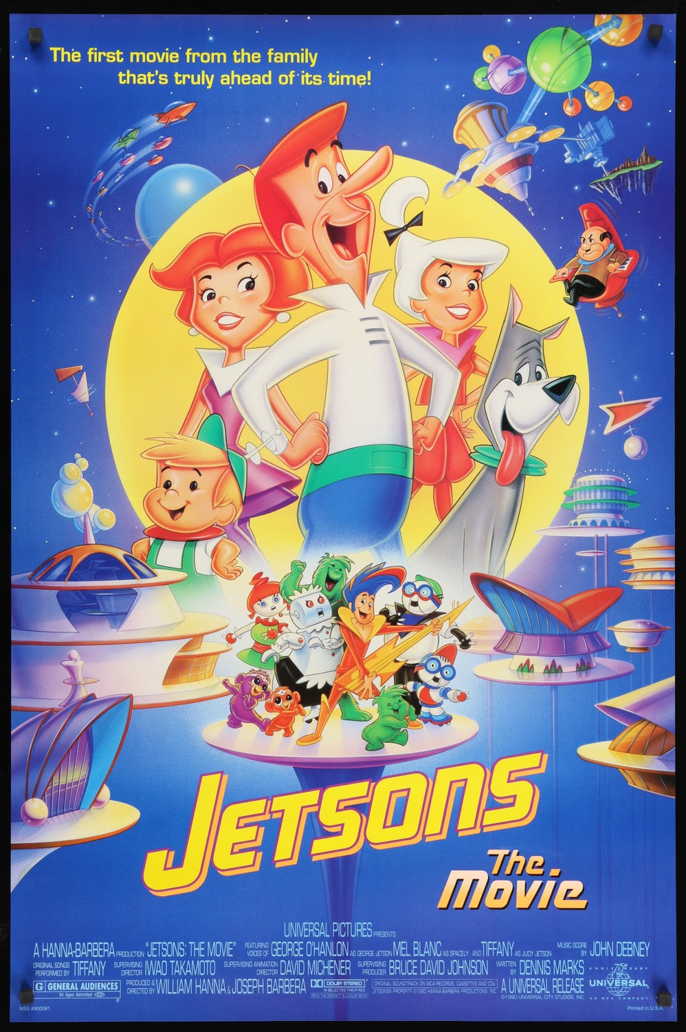 Jetsons: The Movie (1990) original movie poster for sale at Original Film Art - Vintage Movie Posters