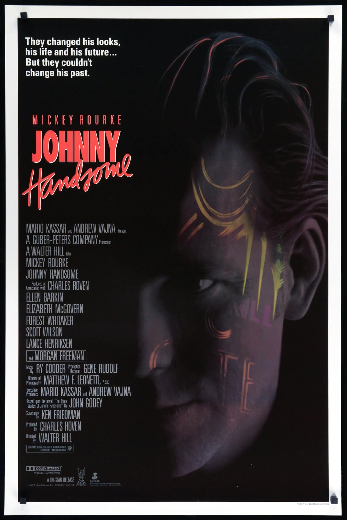 Johnny Handsome (1989) original movie poster for sale at Original Film Art