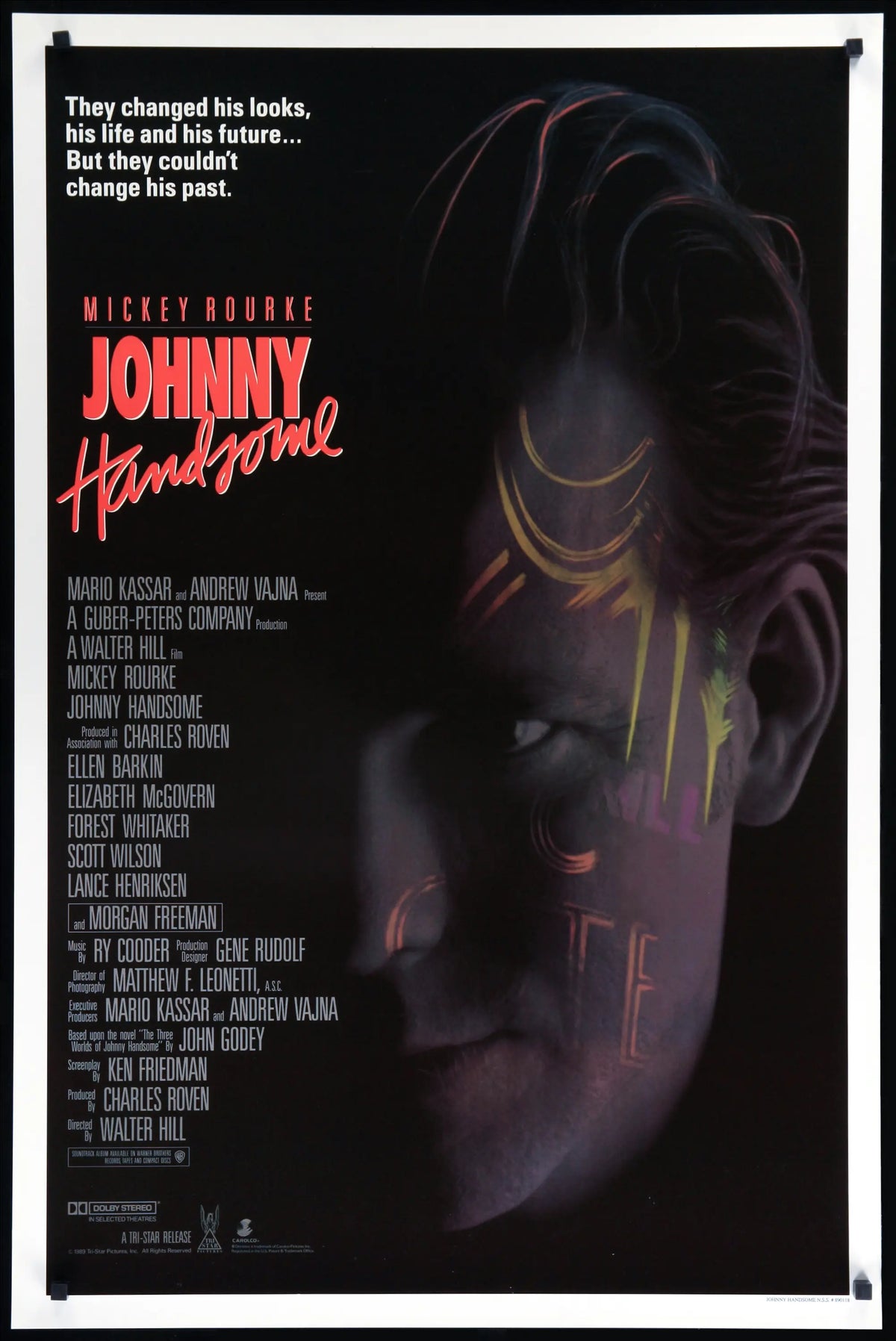 Johnny Handsome (1989) original movie poster for sale at Original Film Art - Vintage Movie Posters