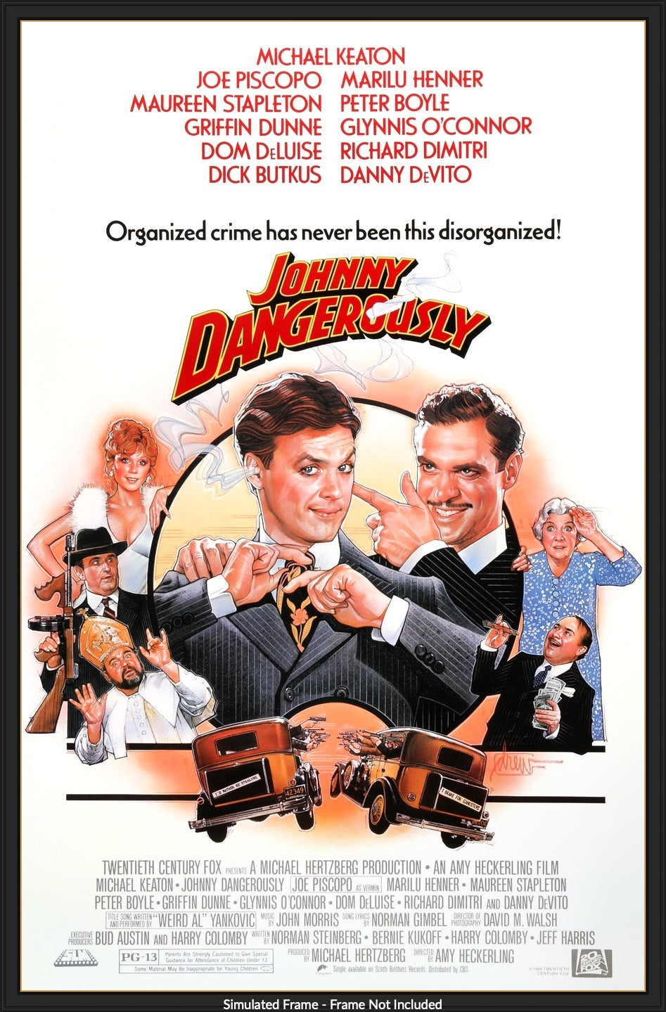 Johnny Dangerously (1984) original movie poster for sale at Original Film Art - Vintage Movie Posters