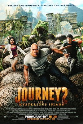 Journey 2: The Mysterious Island (2012) original movie poster for sale at Original Film Art - Vintage Movie Posters