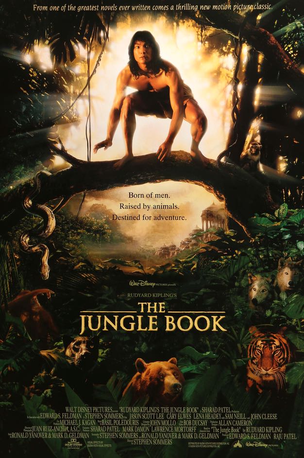 Jungle Book (1994) original movie poster for sale at Original Film Art - Vintage Movie Posters