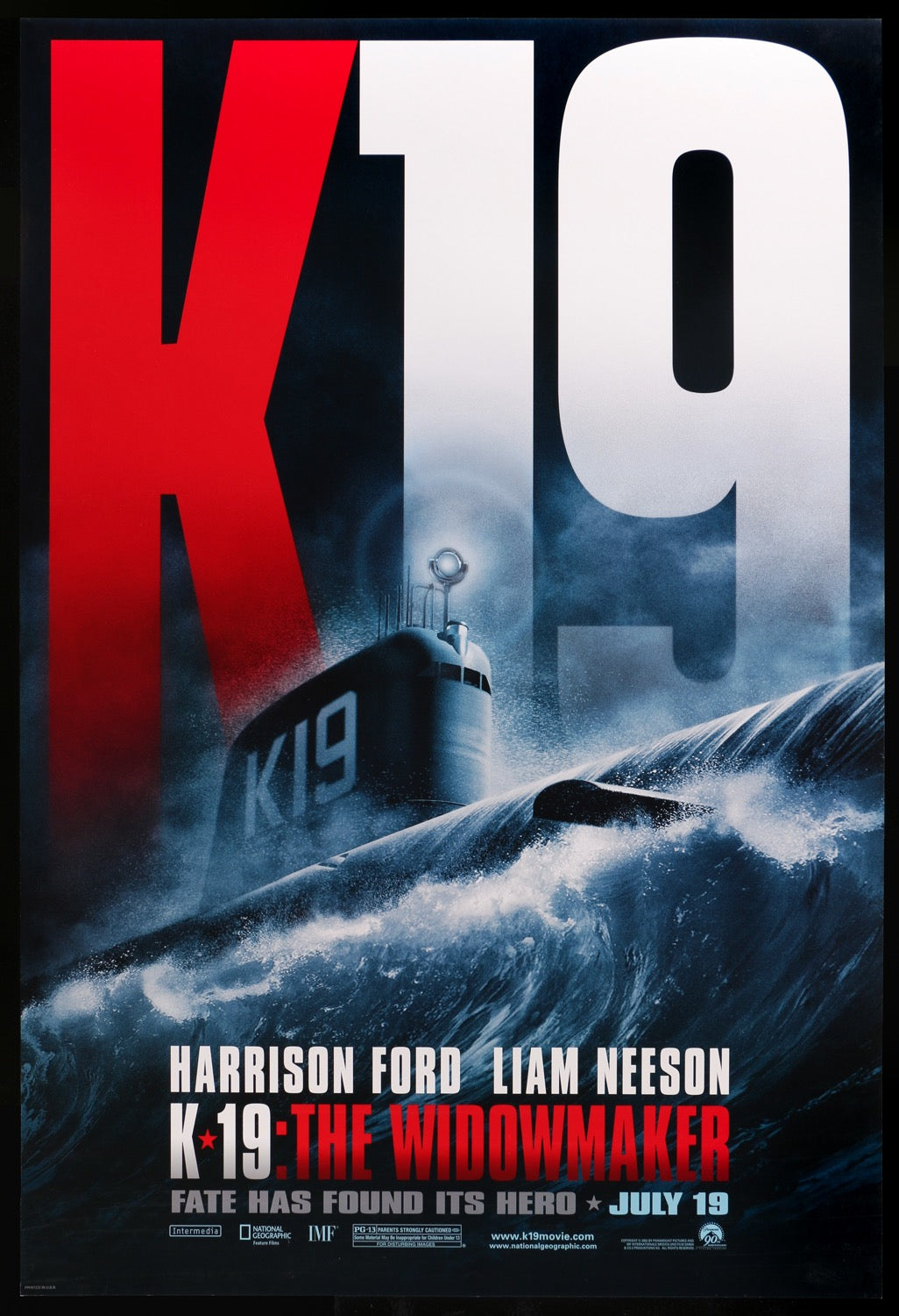 K-19: The Widowmaker (2002) original movie poster for sale at Original Film Art - Vintage Movie Posters
