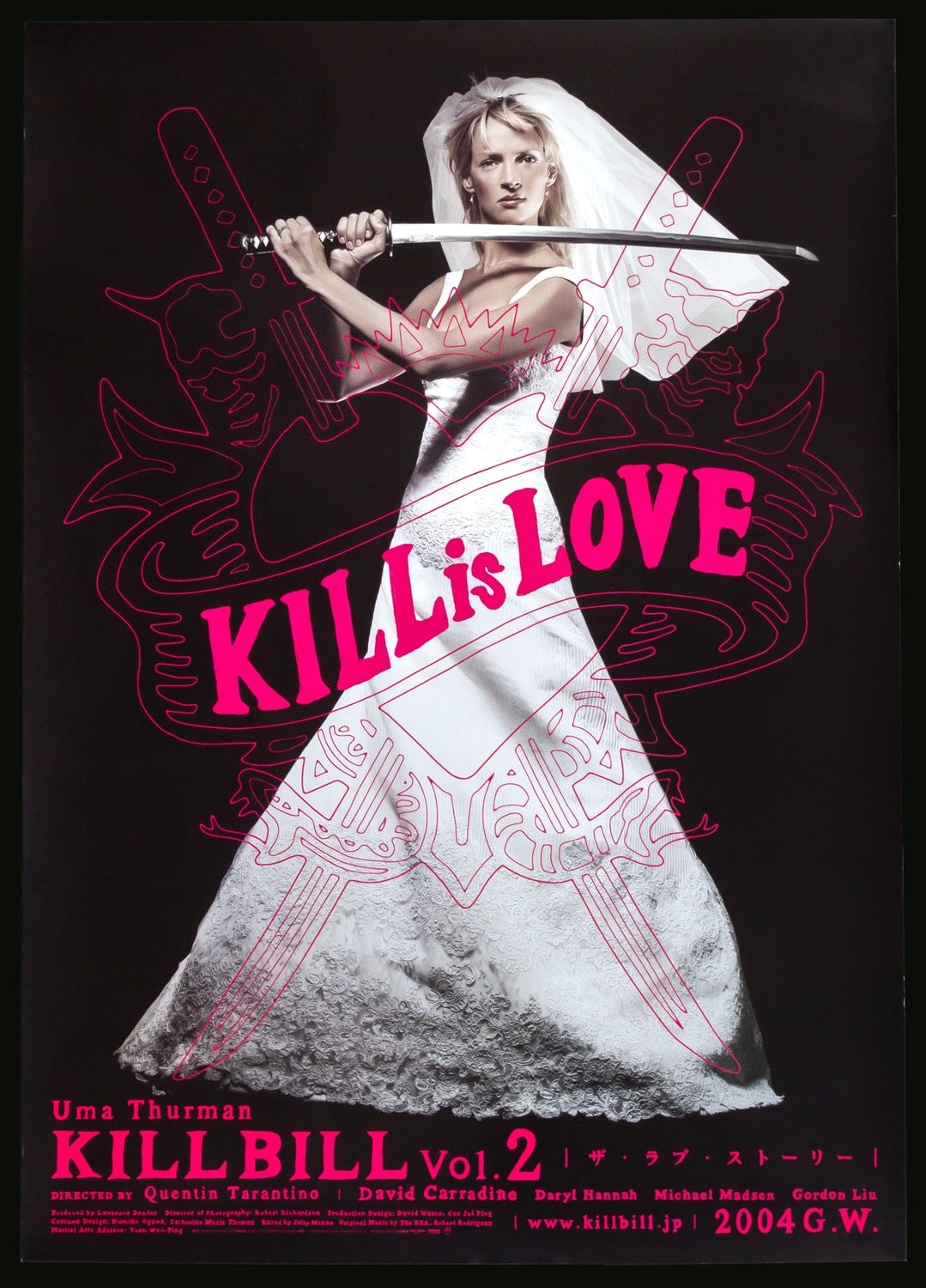 Kill Bill: Vol. 2 (2004) original movie poster for sale at Original Film Art