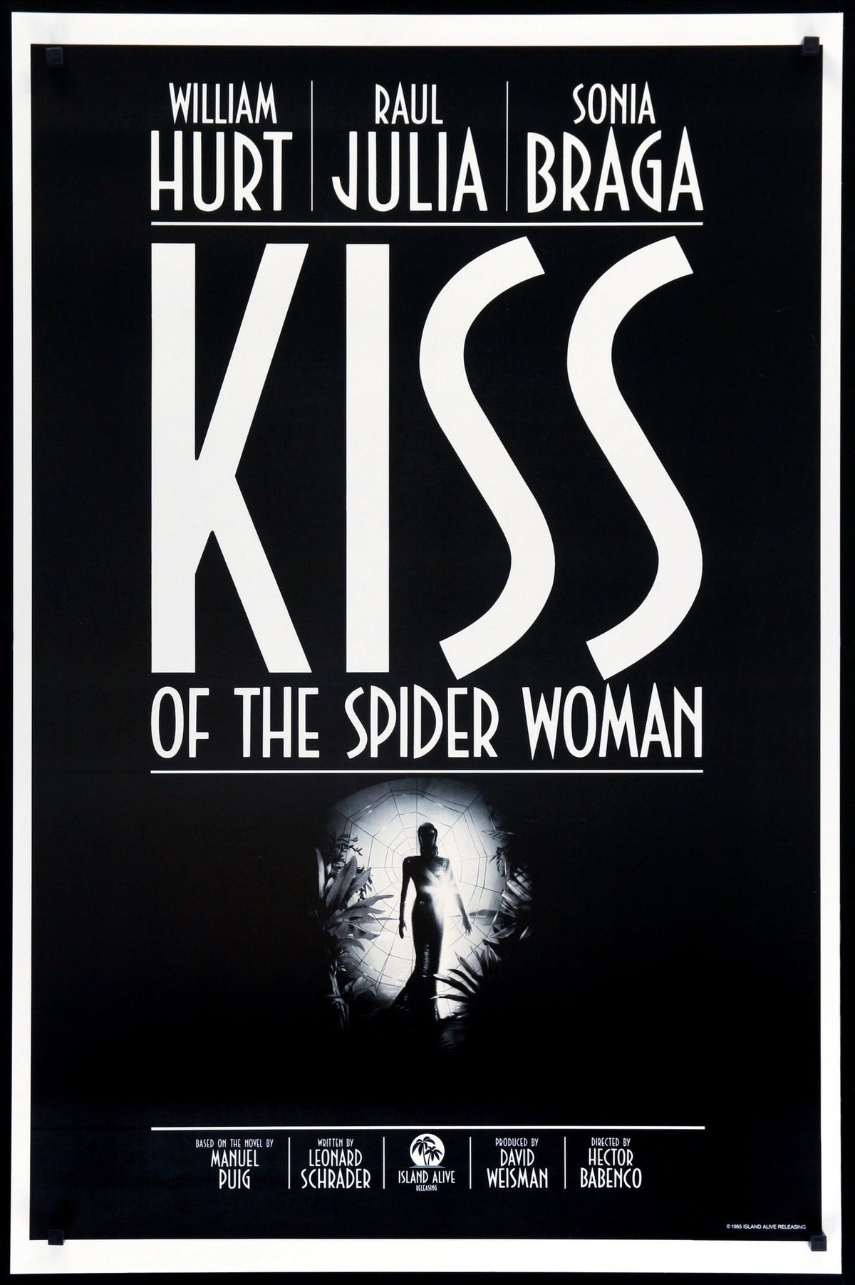 Kiss of the Spider Woman (1985) original movie poster for sale at Original Film Art