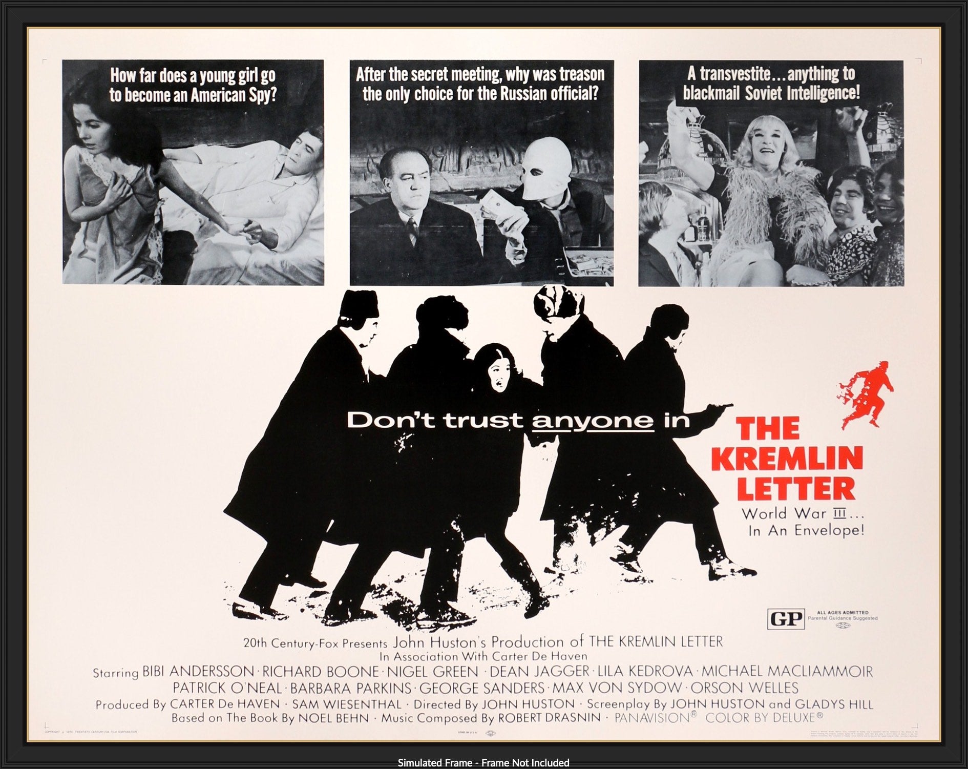 Kremlin Letter (1970) original movie poster for sale at Original Film Art - Vintage Movie Posters