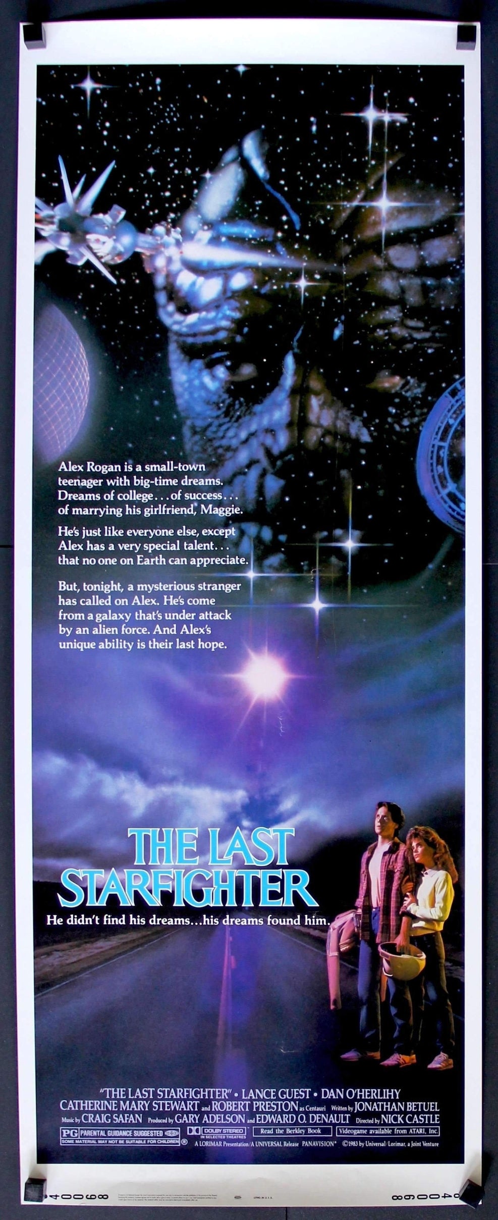 Last Starfighter (1984) original movie poster for sale at Original Film Art