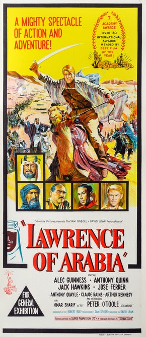 Lawrence of Arabia (1962) original movie poster for sale at Original Film Art