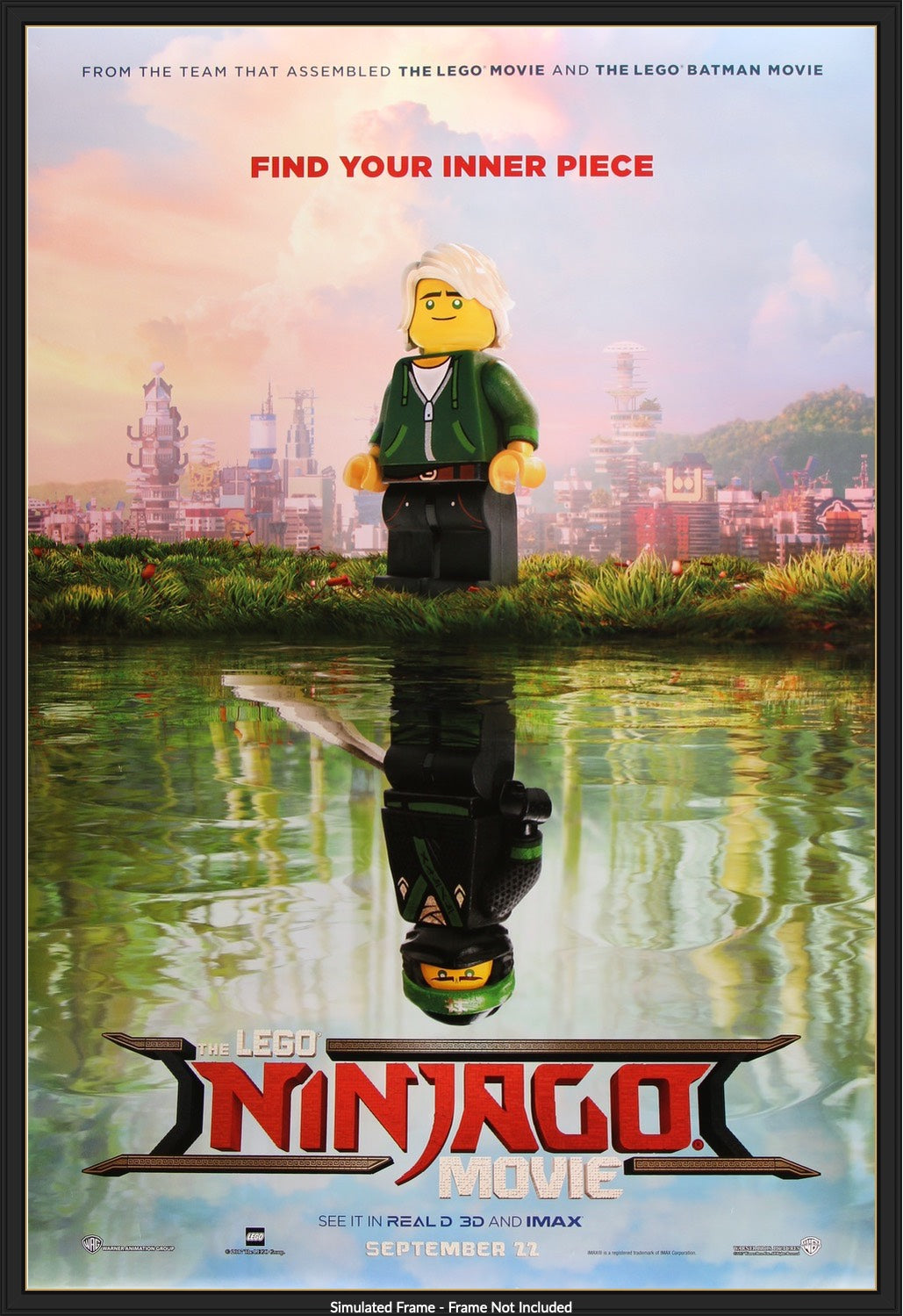 The Lego Ninjago Movie 2017 Original One Sheet Movie Poster Original Film Art Vintage Movie Posters