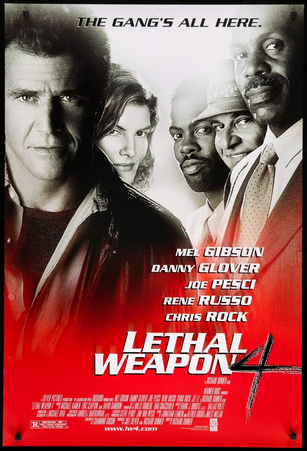 Lethal Weapon 4 (1998) original movie poster for sale at Original Film Art - Vintage Movie Posters