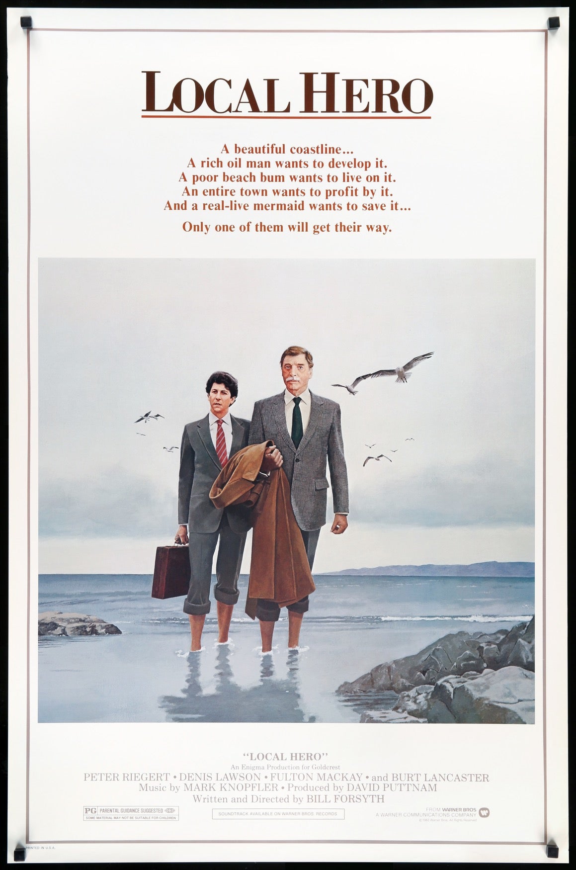 Local Hero (1983) original movie poster for sale at Original Film Art - Vintage Movie Posters
