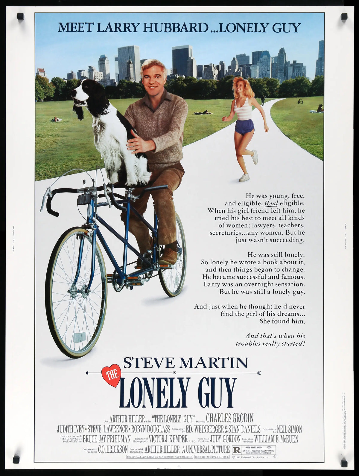 Lonely Guy (1984) original movie poster for sale at Original Film Art - Vintage Movie Posters