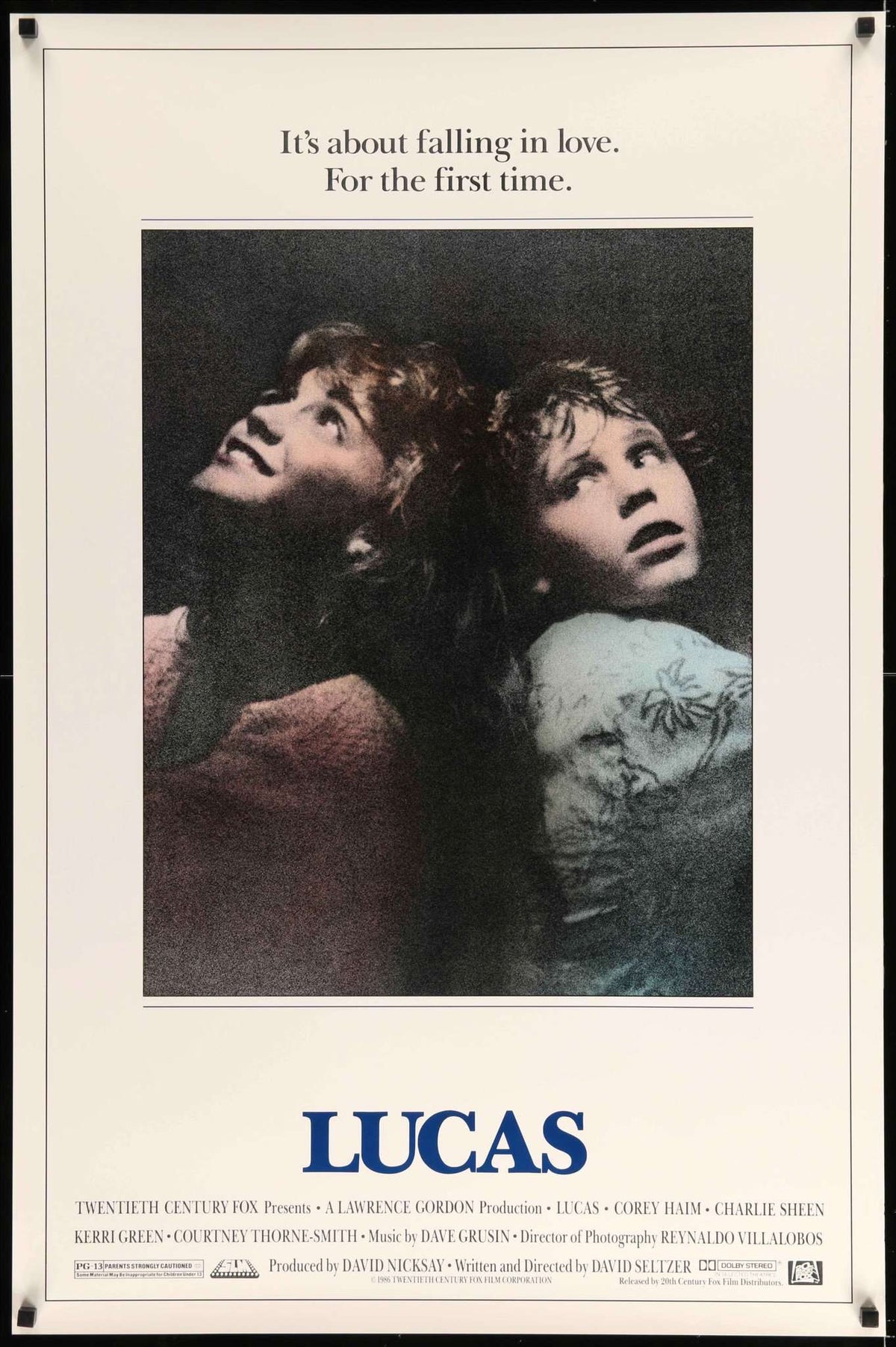 Lucas (1986) original movie poster for sale at Original Film Art - Vintage Movie Posters
