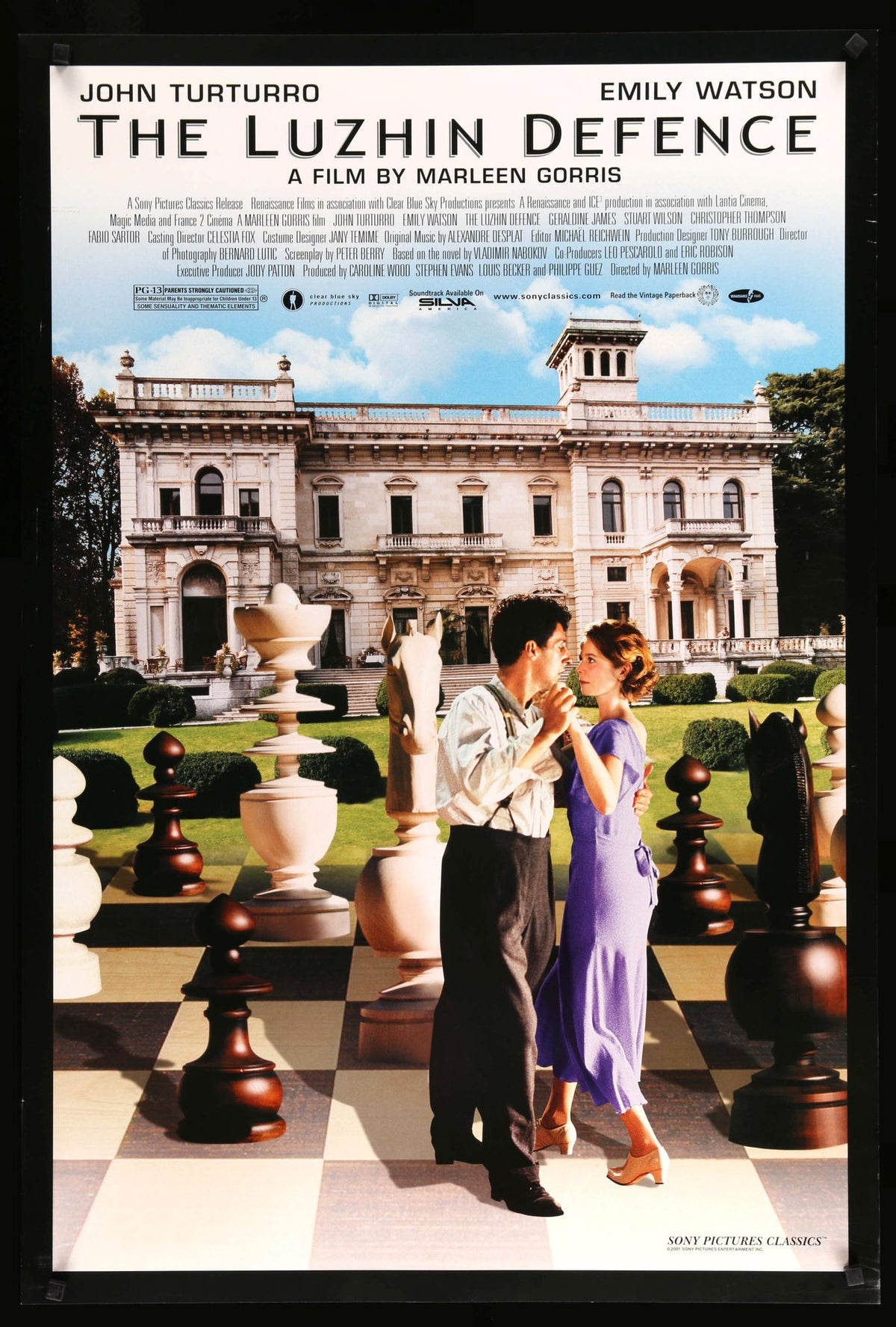 Luzhin Defence (2000) original movie poster for sale at Original Film Art - Vintage Movie Posters