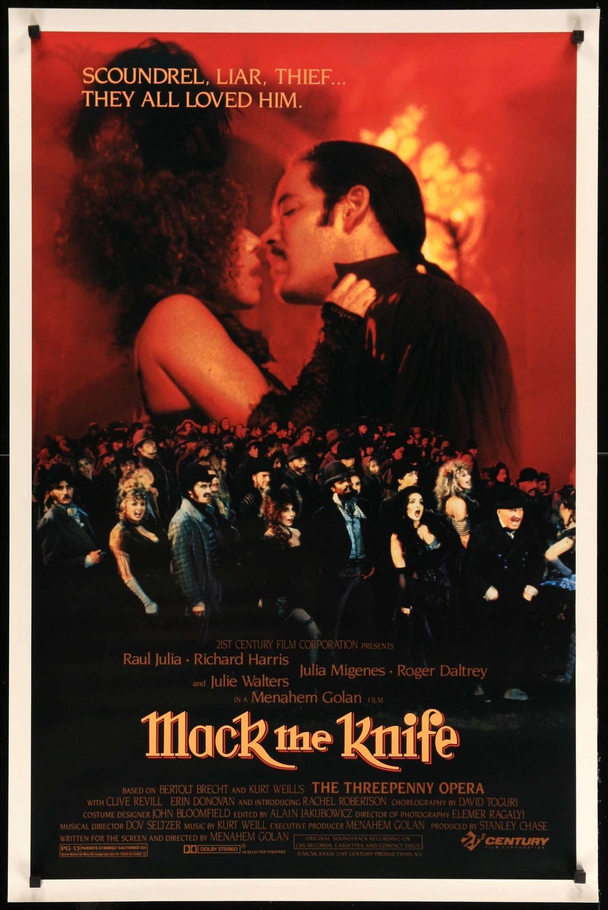 Mack the Knife (1990) original movie poster for sale at Original Film Art - Vintage Movie Posters