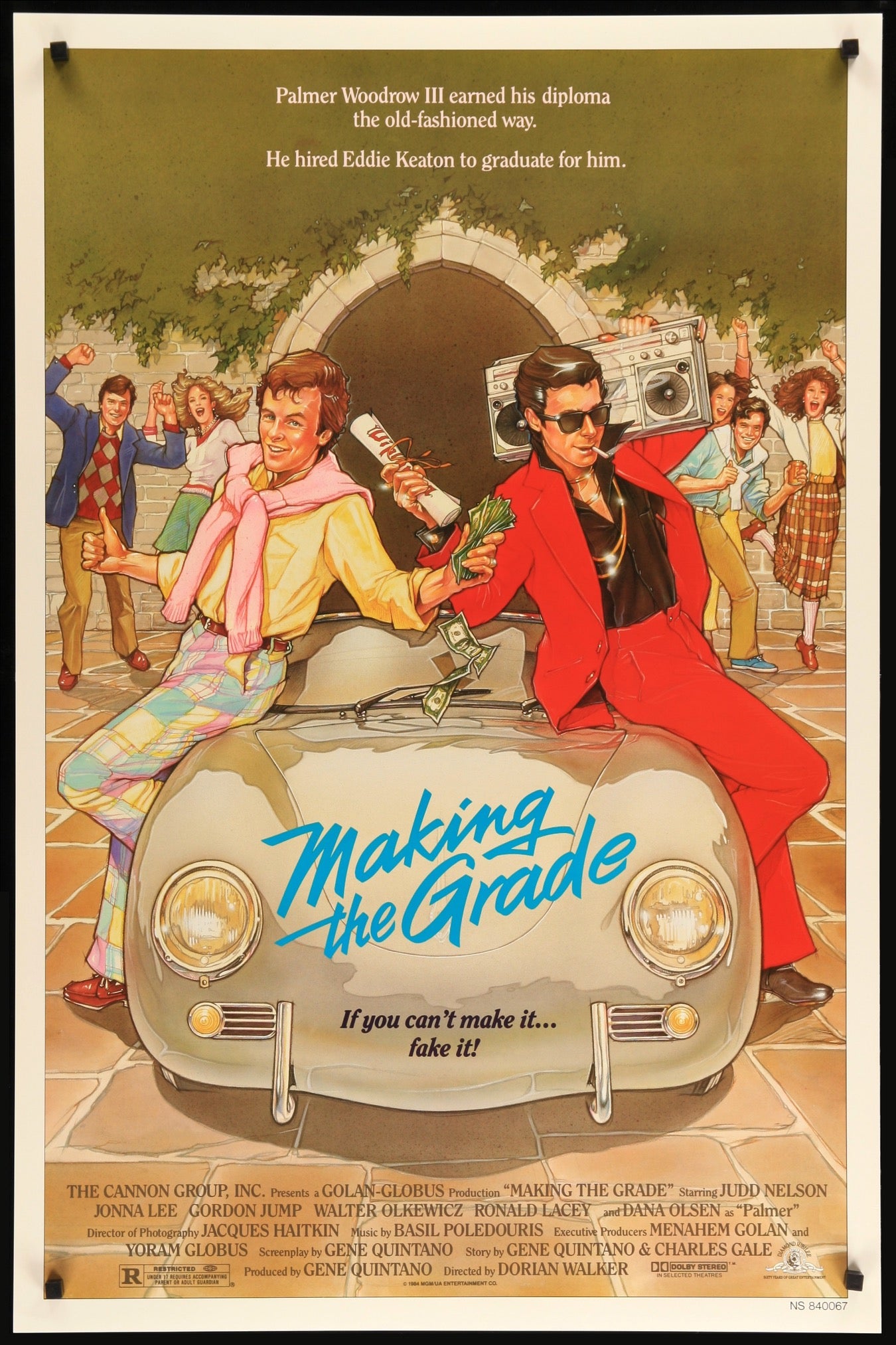 Making the Grade (1984) original movie poster for sale at Original Film Art